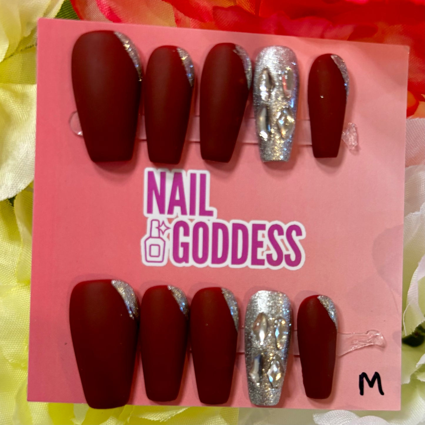 Matte Finish Press-On Nails