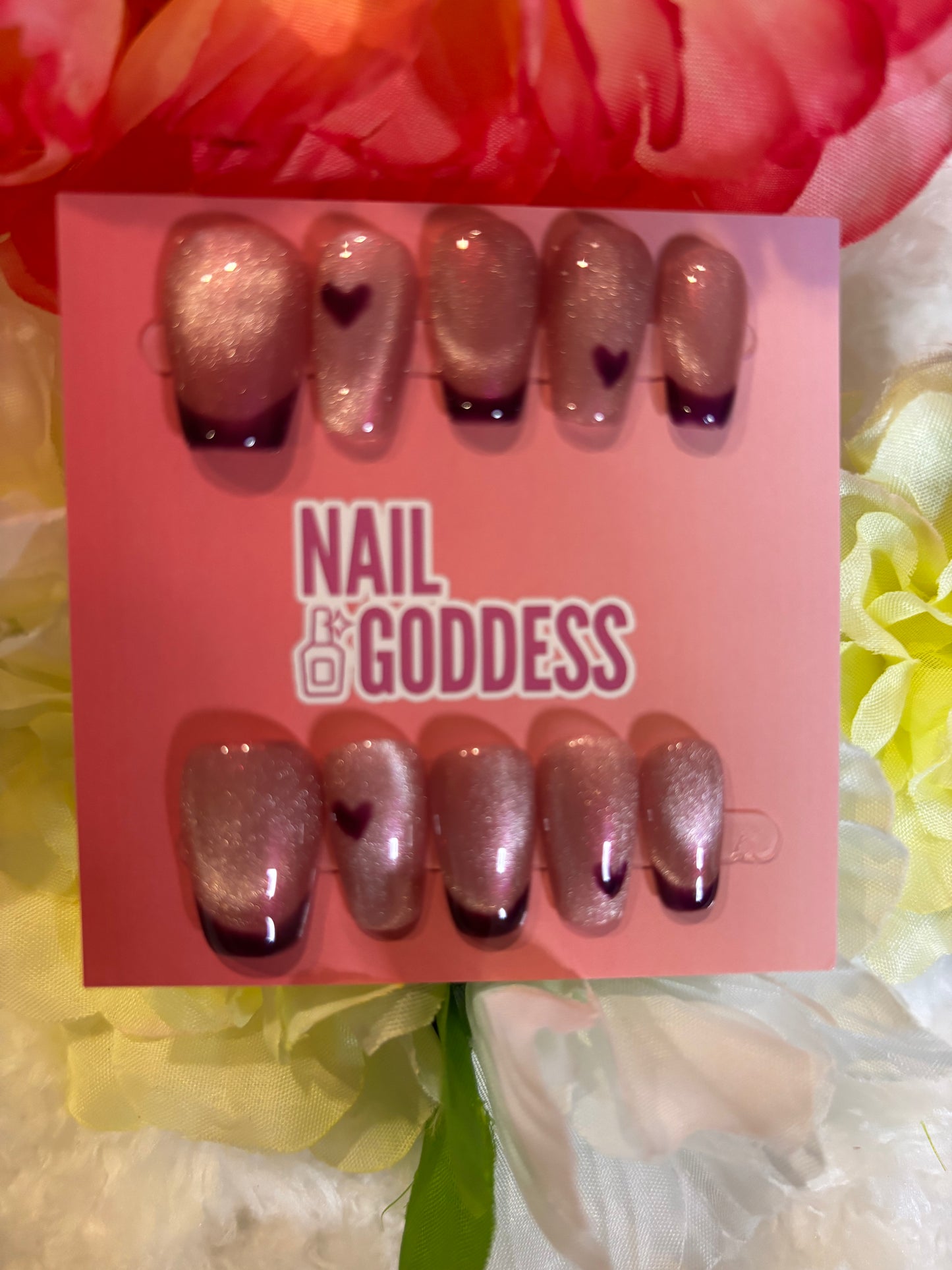 Cat Eye Press On nails
